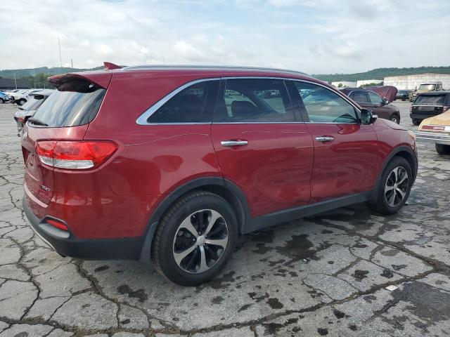 5XYPH4A52HG314862 - 2017 KIA SORENTO EX წითელი ფოტო 3