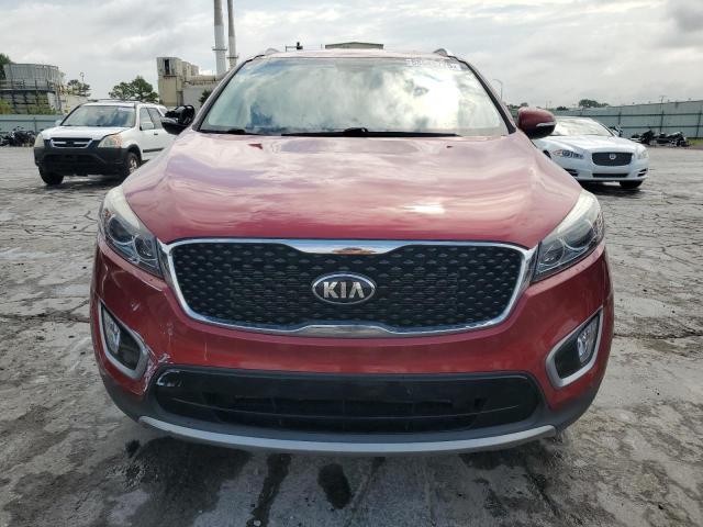 5XYPH4A52HG314862 - 2017 KIA SORENTO EX წითელი ფოტო 5