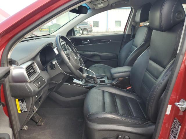 5XYPH4A52HG314862 - 2017 KIA SORENTO EX წითელი ფოტო 7