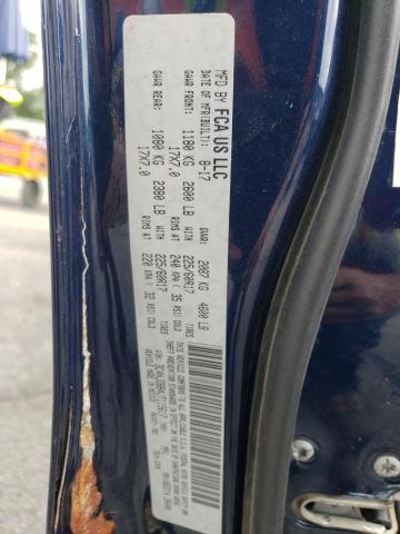 3C4NJDBB4JT115617 - 2018 JEEP COMPASS LATITUDE Azul foto 14