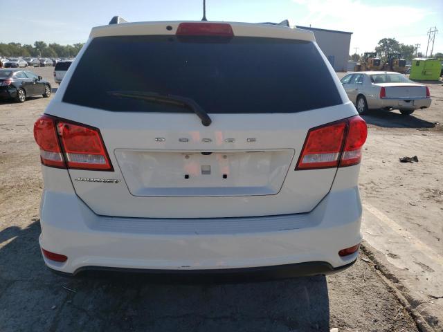 3C4PDCBB0KT751284 - 2019 DODGE JOURNEY SE WHITE photo 6