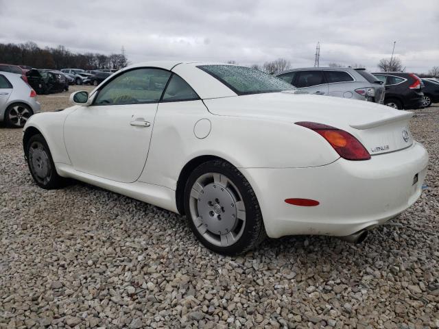 JTHFN48Y420018886 - 2002 LEXUS SC 430 WHITE photo 2