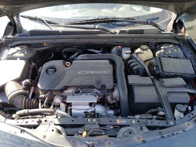 1G1ZE5STXHF125716 - 2017 CHEVROLET MALIBU LT CHARCOAL photo 11