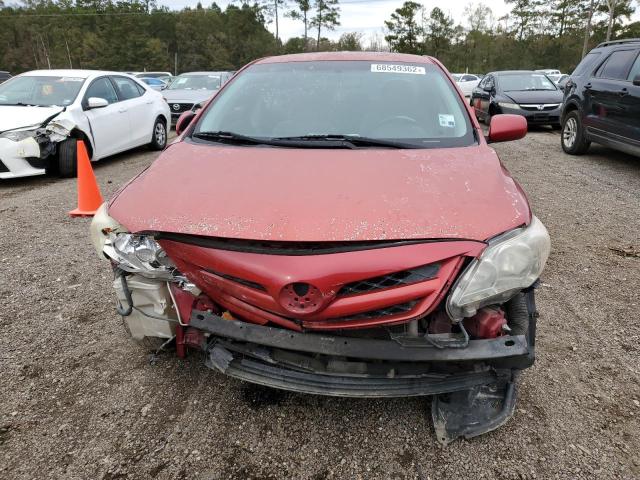 JTDBU4EE4B9138583 - 2011 TOYOTA COROLLA BA RED photo 5