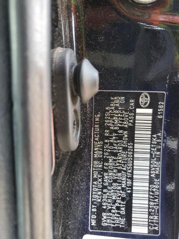 4T1BF1FK5GU506265 - 2016 TOYOTA CAMRY LE BLACK photo 10