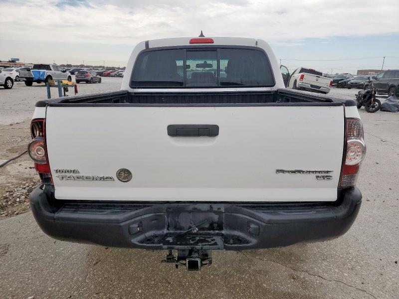 5TFJU4GN3CX022846 - 2012 TOYOTA TACOMA DOUBLE CAB PRERUNNER WHITE photo 6