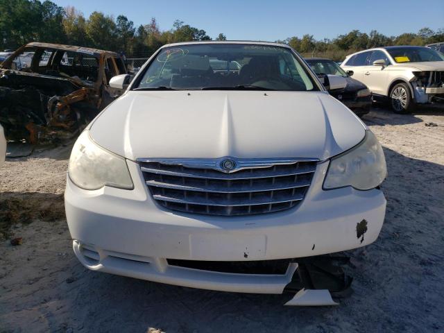 1C3BC5ED5AN148727 - 2010 CHRYSLER SEBRING TOURING WHITE photo 5