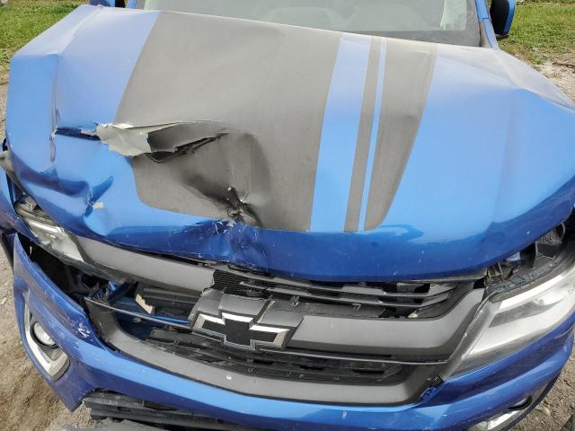 1GCGTDEN9J1187266 - 2018 CHEVROLET COLORADO Z71 BLUE photo 11