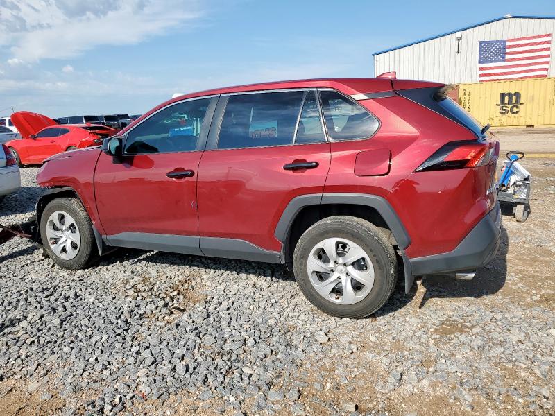 2T3H1RFV0NW230776 - 2022 TOYOTA RAV4 LE RED photo 2