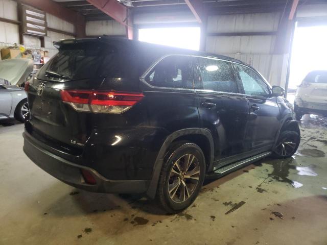 5TDBZRFH0JS898680 - 2018 TOYOTA HIGHLANDER LE BLACK photo 3