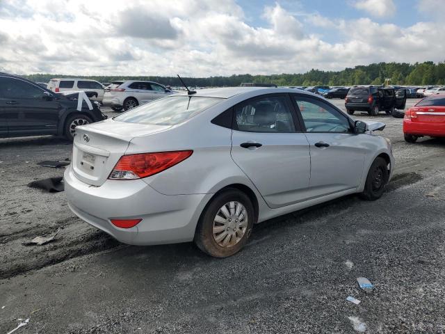 KMHCT4AE1CU113471 - 2012 HYUNDAI ACCENT GLS SILVER photo 3