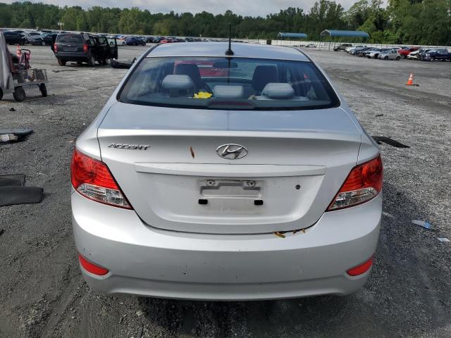 KMHCT4AE1CU113471 - 2012 HYUNDAI ACCENT GLS SILVER photo 6