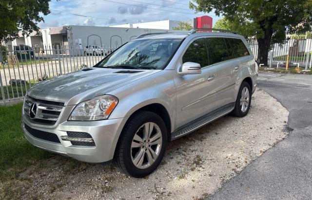 4JGBF7BE0BA662596 - 2011 MERCEDES-BENZ GL 450 4MATIC GRAY photo 2
