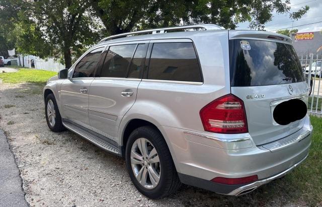 4JGBF7BE0BA662596 - 2011 MERCEDES-BENZ GL 450 4MATIC GRAY photo 3