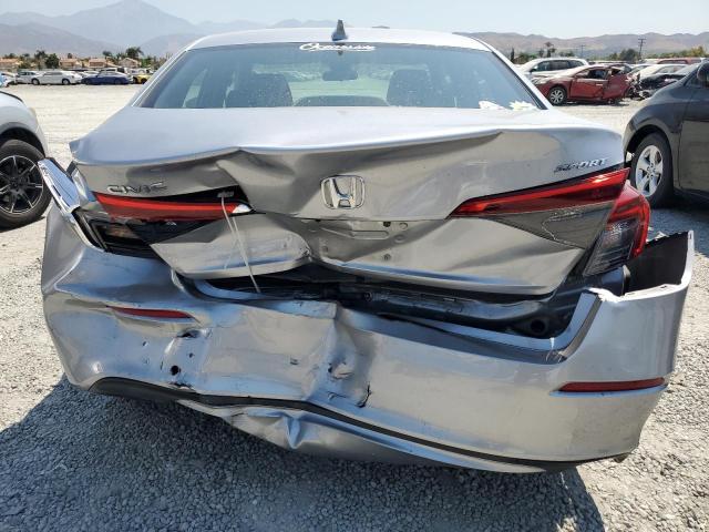 2HGFE2F59NH517344 - 2022 HONDA CIVIC SPORT ვერცხლისფერი ფოტო 6