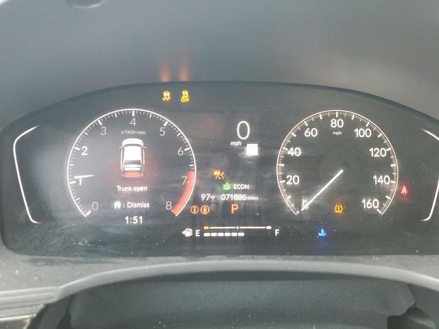 2HGFE2F59NH517344 - 2022 HONDA CIVIC SPORT ვერცხლისფერი ფოტო 9