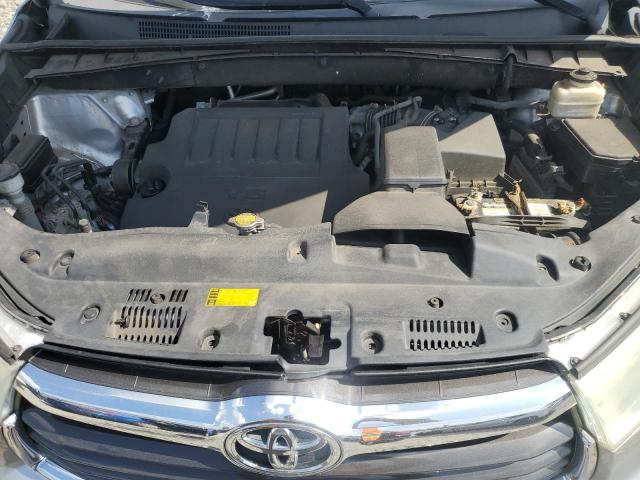 5TDJKRFH5FS112296 - 2015 TOYOTA HIGHLANDER XLE GRAY photo 12