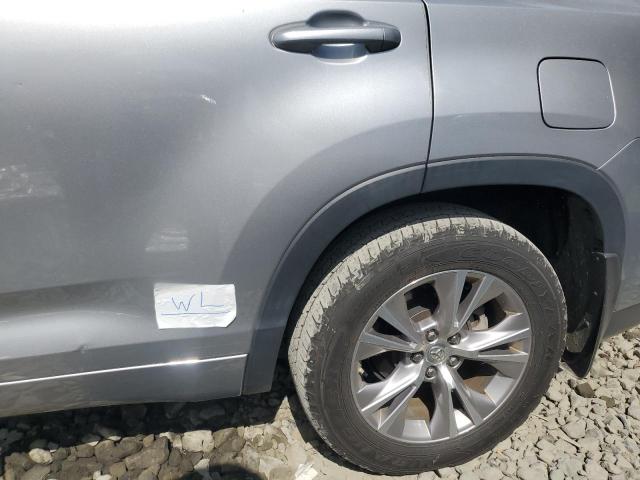 5TDJKRFH5FS112296 - 2015 TOYOTA HIGHLANDER XLE GRAY photo 13