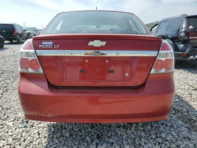 KL1TD5DE3AB106752 - 2010 CHEVROLET AVEO LS 红色 照片 6