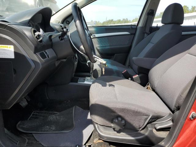 KL1TD5DE3AB106752 - 2010 CHEVROLET AVEO LS 红色 照片 7