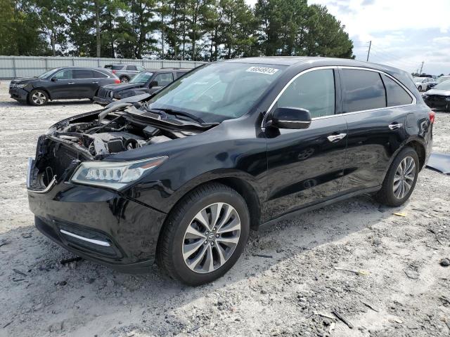 5FRYD4H44FB010125 - 2015 ACURA MDX TECHNOLOGY BLACK photo 1