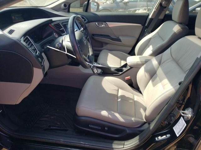 2HGFB2F97FH500460 - 2015 HONDA CIVIC EXL 黑色 照片 7