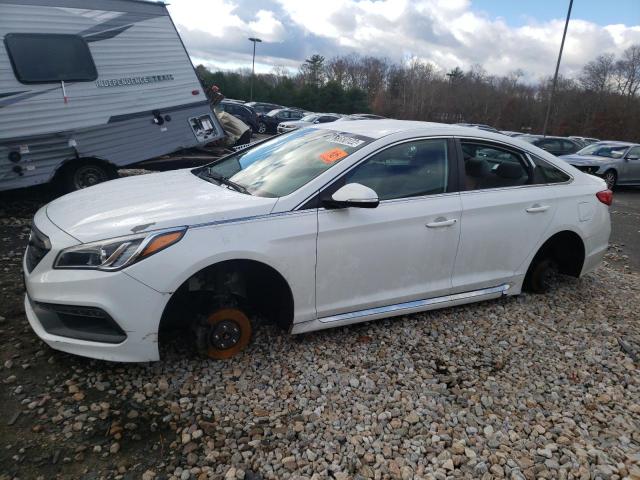 5NPE34AFXFH085867 - 2015 HYUNDAI SONATA SPORT WHITE photo 1