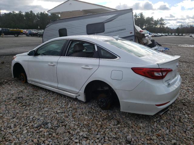 5NPE34AFXFH085867 - 2015 HYUNDAI SONATA SPORT WHITE photo 2