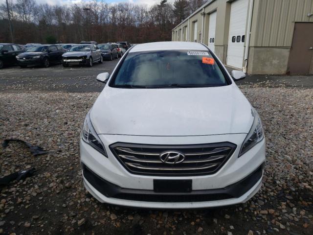 5NPE34AFXFH085867 - 2015 HYUNDAI SONATA SPORT WHITE photo 5