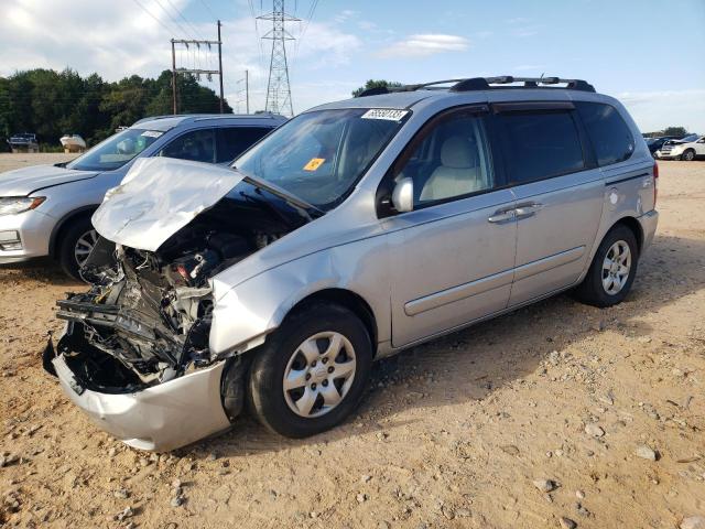 KNDMB133X86204062 - 2008 KIA SEDONA SILVER photo 1