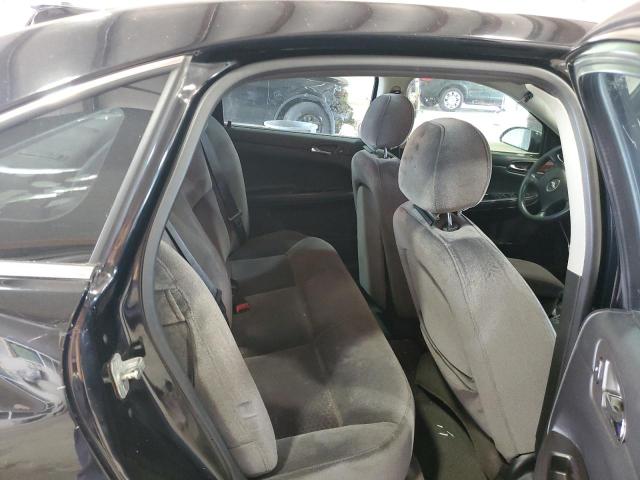 2G1WB58N181369945 - 2008 CHEVROLET IMPALA LS BLACK photo 10