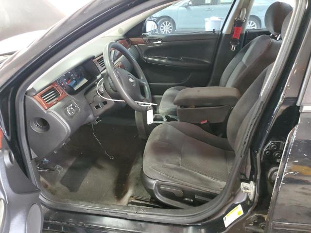 2G1WB58N181369945 - 2008 CHEVROLET IMPALA LS BLACK photo 7