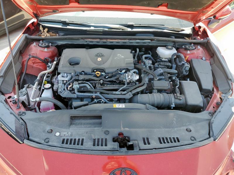 4T1DAACK4SU047492 - 2025 TOYOTA CAMRY XSE RED photo 11