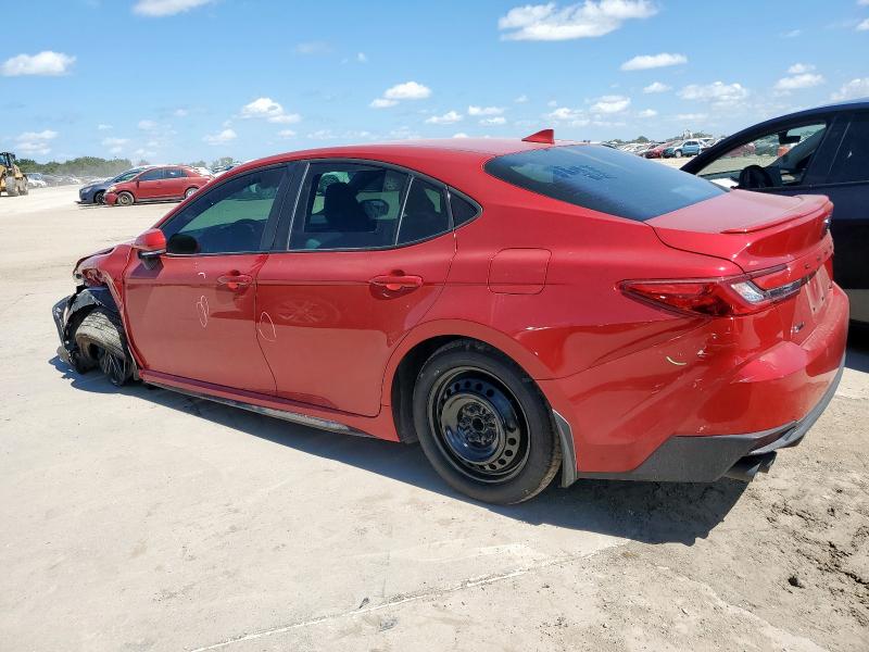 4T1DAACK4SU047492 - 2025 TOYOTA CAMRY XSE RED photo 2