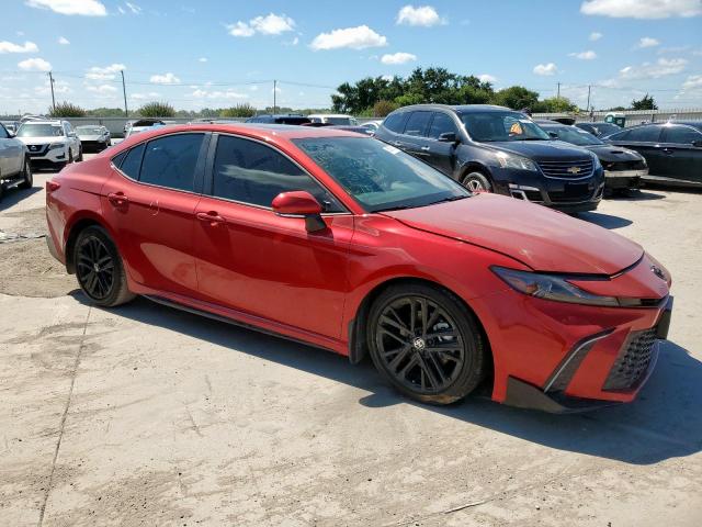 4T1DAACK4SU047492 - 2025 TOYOTA CAMRY XSE RED photo 4