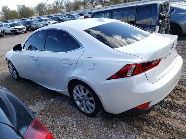 JTHBA1D24G5029102 - 2016 LEXUS IS 200T WHITE photo 2