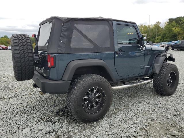 1J4GA64127L221099 - 2007 JEEP WRANGLER RUBICON BLUE photo 3