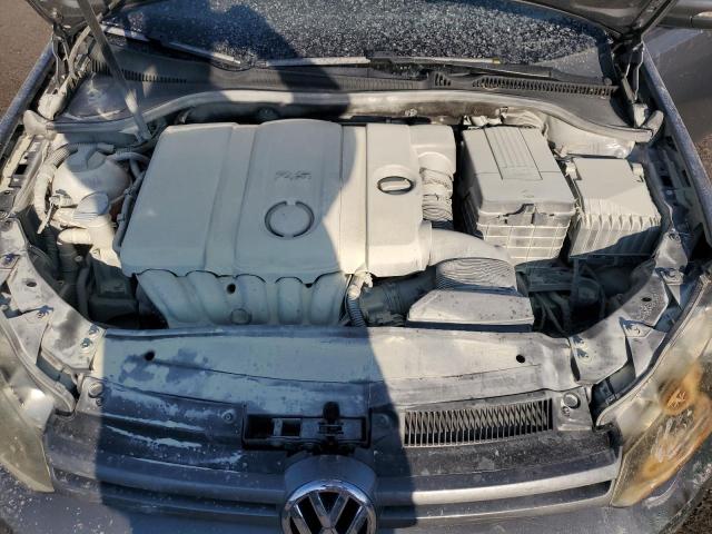 WVWBA7AJXAW411300 - 2010 VOLKSWAGEN GOLF SILVER photo 11