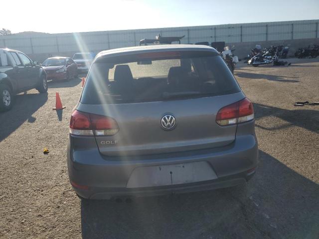 WVWBA7AJXAW411300 - 2010 VOLKSWAGEN GOLF SILVER photo 6
