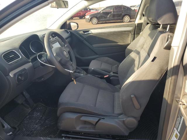 WVWBA7AJXAW411300 - 2010 VOLKSWAGEN GOLF SILVER photo 7