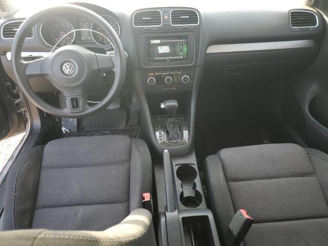 WVWBA7AJXAW411300 - 2010 VOLKSWAGEN GOLF SILVER photo 8