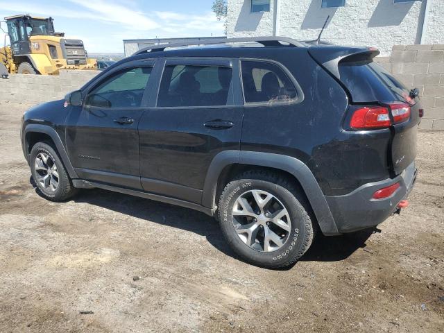 1C4PJMBX4JD532004 - 2018 JEEP CHEROKEE TRAILHAWK შავი ფოტო 2