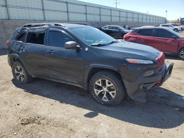 1C4PJMBX4JD532004 - 2018 JEEP CHEROKEE TRAILHAWK შავი ფოტო 4