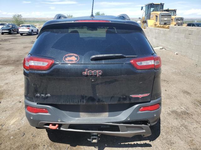 1C4PJMBX4JD532004 - 2018 JEEP CHEROKEE TRAILHAWK შავი ფოტო 6