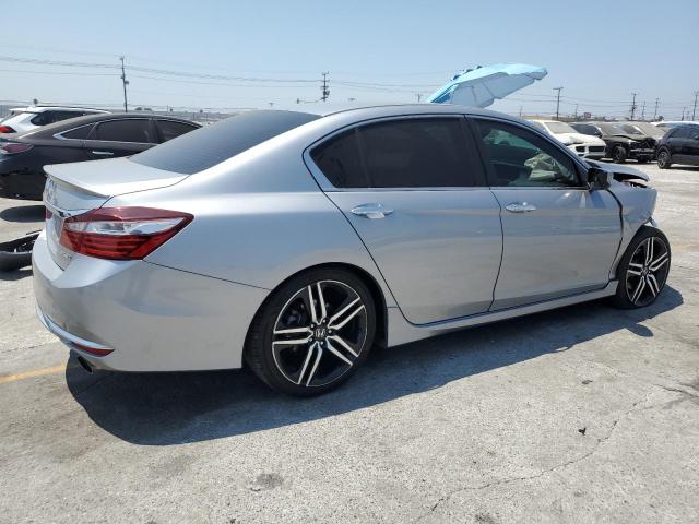 1HGCR2F51GA180614 - 2016 HONDA ACCORD SPORT Күміс фото 3