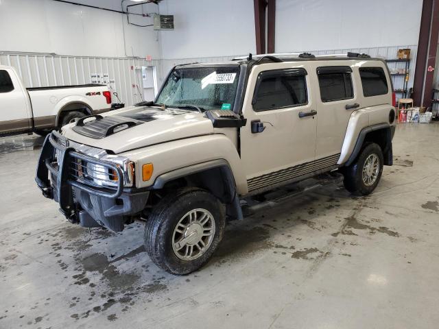 5GTDN13E078129862 - 2007 HUMMER H3 SILVER photo 1