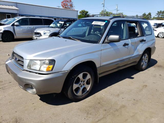 JF1SG65634H720460 - 2004 SUBARU FORESTER 2.5XS SILVER photo 1