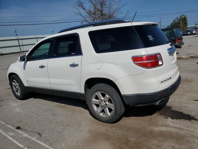 5GZEV23758J283575 - 2008 SATURN OUTLOOK XR WHITE photo 2