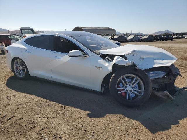 5YJSA1H27EFP65474 - 2014 TESLA MODEL S WHITE photo 4