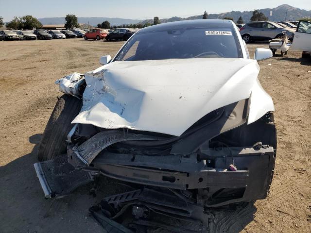 5YJSA1H27EFP65474 - 2014 TESLA MODEL S WHITE photo 5